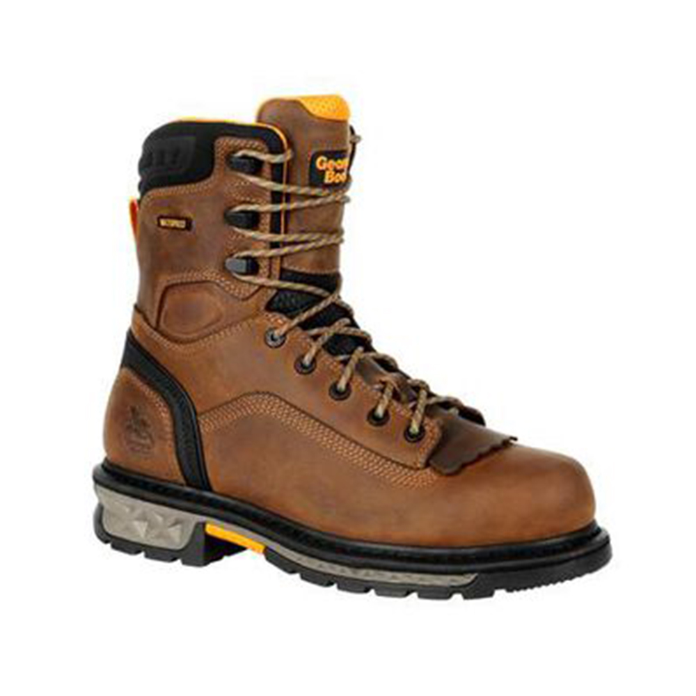 Georgia Boot Carbo-Tec LTX Waterproof 8 Inch Work Boots with Composite Nano Toe from Columbia Safety